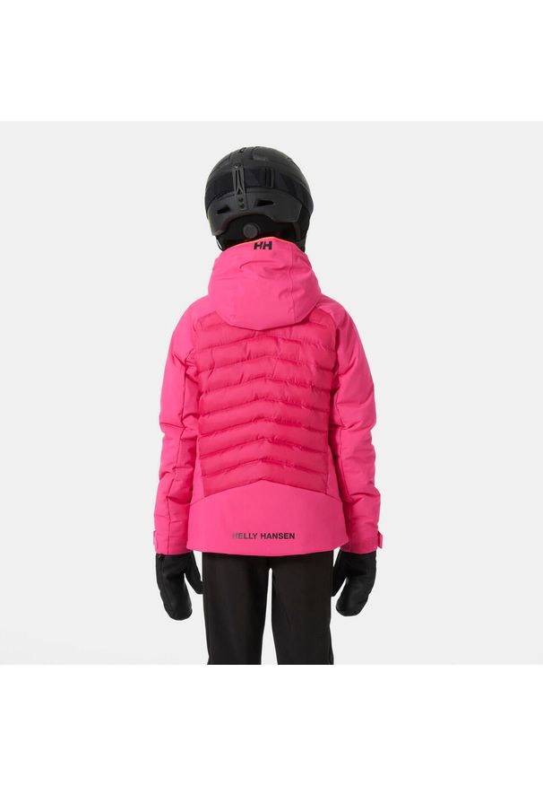 Dziecięca kurtka narciarska Helly Hansen Serene. Kolor: różowy. Materiał: materiał. Technologia: Primaloft. Sezon: zima. Sport: narciarstwo