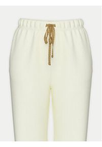 Pieces Spodnie dresowe Chilli 17121099 Beżowy Regular Fit. Kolor: beżowy. Materiał: bawełna #7