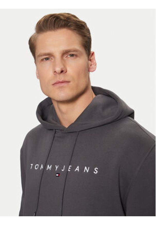 Tommy Jeans Bluza DM0DM20746 Szary Regular Fit. Kolor: szary. Materiał: bawełna