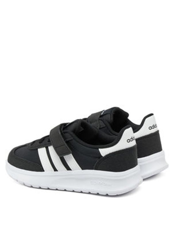 Adidas - adidas Sneakersy Run 70s 2.0 Shoes Kids JI4688 Czarny. Kolor: czarny. Materiał: materiał. Sport: bieganie
