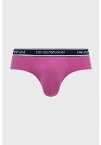 Emporio Armani Underwear Slipy (3-pack) męskie kolor pomarańczowy. Kolor: pomarańczowy #7