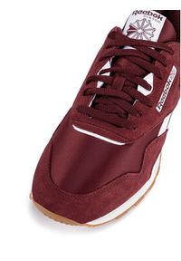 Reebok Sneakersy CLASSIC NYLON 100205110 Bordowy. Kolor: czerwony. Materiał: materiał. Model: Reebok Nylon, Reebok Classic #6