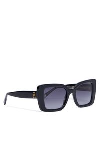 TOMMY HILFIGER - Okulary przeciwsłoneczne Tommy Hilfiger. Kolor: czarny #1