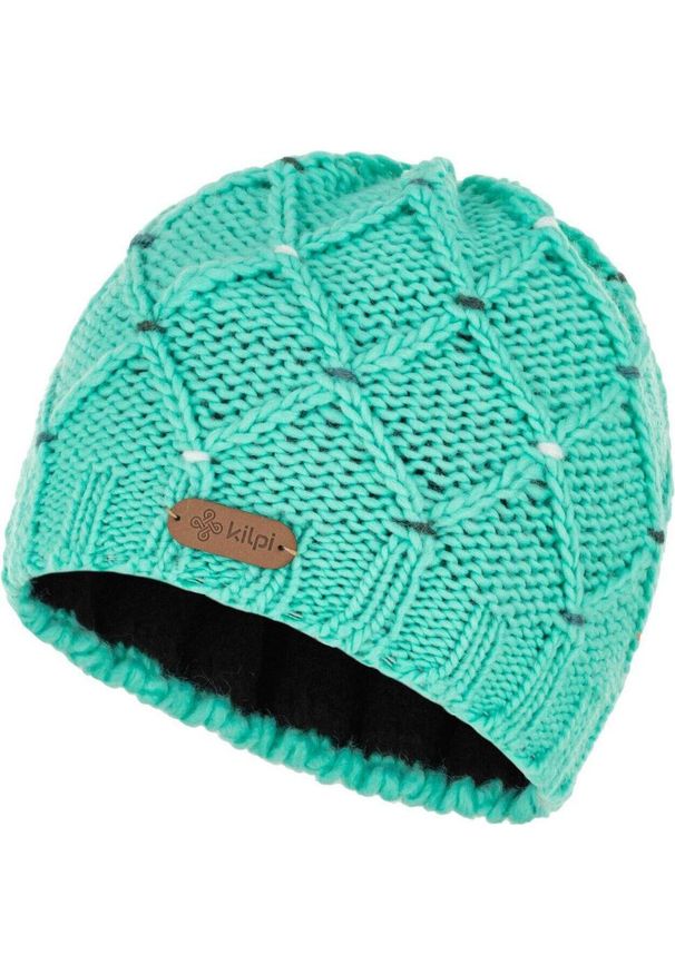 Czapka zimowa damska Kilpi Crochy. Kolor: niebieski. Sezon: zima. Styl: sportowy