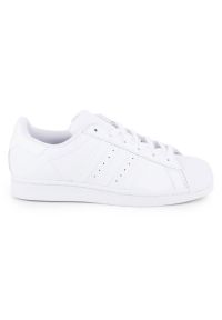 Adidas - Buty adidas Superstar W FV3285 białe. Zapięcie: pasek. Kolor: biały. Materiał: materiał, syntetyk, skóra, guma. Szerokość cholewki: normalna. Wzór: jodełka, paski. Model: Adidas Superstar #1