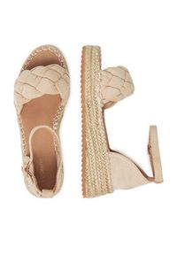 DeeZee Espadryle LE601-59 Beżowy. Kolor: beżowy. Materiał: materiał #4