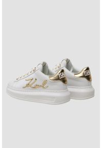 Karl Lagerfeld - KARL LAGERFELD Białe damskie sneakersy Kapri Signia Lace, Rozmiar 41. Kolor: biały #5