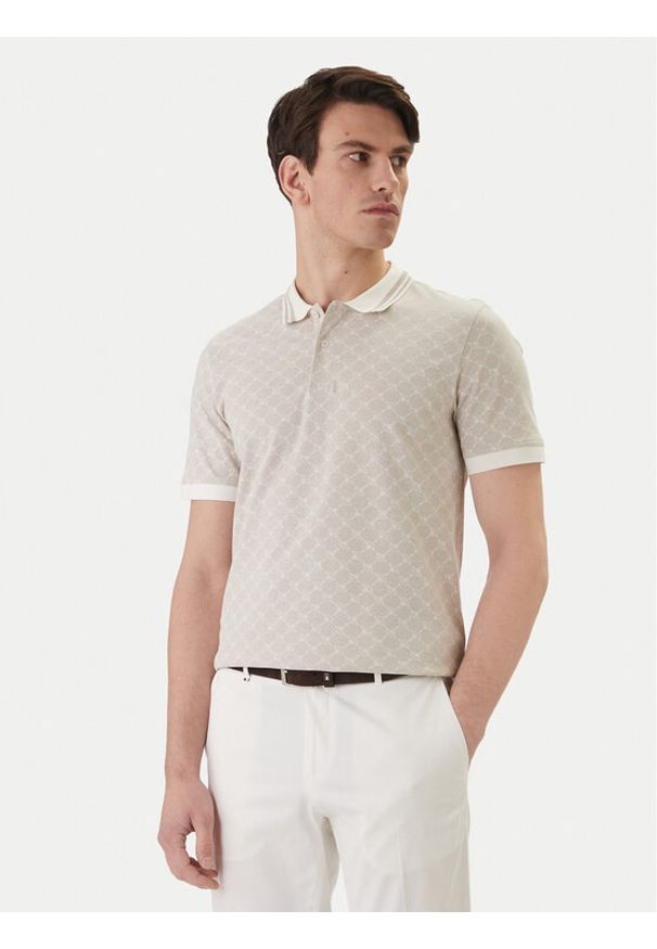 JOOP! Polo JJ-Jessino 30101930 Beżowy Regular Fit. Typ kołnierza: polo. Kolor: beżowy. Materiał: bawełna
