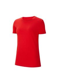 Nike - Koszulka Park 20 Dla Kobiet. Kolor: czerwony. Sport: turystyka piesza #1