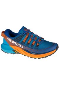 Buty Merrell Agility Peak 4 Trail M J135111 niebieskie. Kolor: niebieski. Materiał: materiał, syntetyk, guma. Szerokość cholewki: normalna #5