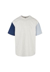 Koszulka Urban Classics Organic Oversized Colorblock. Kolor: szary #1