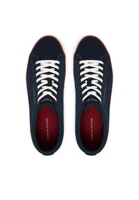 TOMMY HILFIGER - Tommy Hilfiger Tenisówki Harlem Core Ii Seasonal Textile FM0FM05820 Granatowy. Kolor: niebieski. Materiał: materiał #2