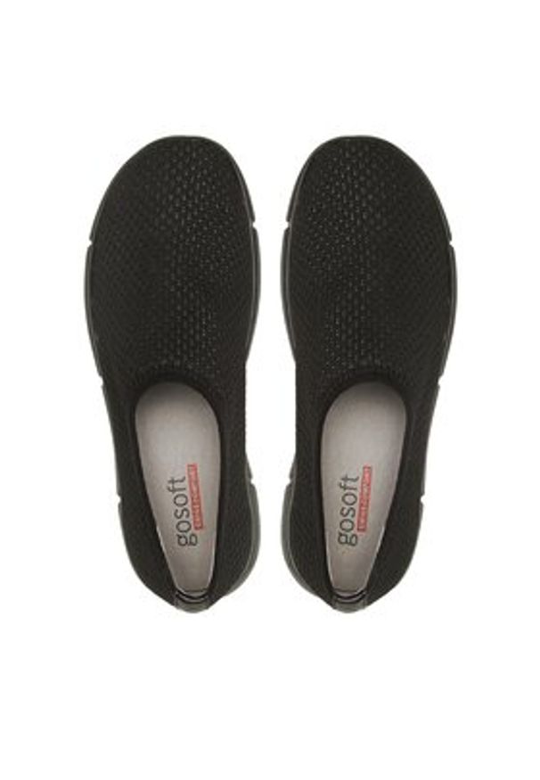 Go Soft Półbuty WS6076-01 Czarny. Kolor: czarny. Materiał: materiał