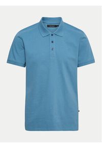 Matinique Polo 30206461 Niebieski Regular Fit. Typ kołnierza: polo. Kolor: niebieski. Materiał: bawełna #4