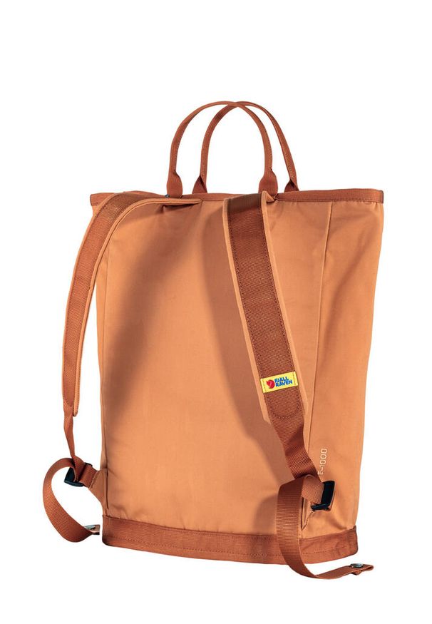 Fjällräven - Plecak miejski Fjallraven Vardag Totepack - desert brown/terracotta brown. Kolor: pomarańczowy