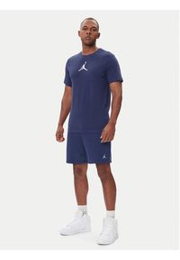 Nike T-Shirt CW5190 410 Granatowy Regular Fit. Kolor: niebieski. Materiał: bawełna #5