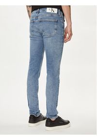 Calvin Klein Jeans Jeansy J30J324848 Niebieski Skinny Fit. Kolor: niebieski