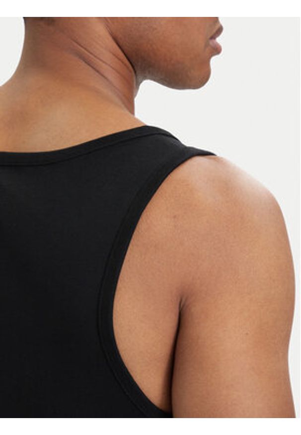 Billabong Tank top Icon Wave EBYZT00485 Czarny Relaxed Fit. Kolor: czarny. Materiał: bawełna