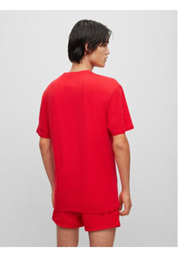 Hugo T-Shirt 50493727 Czerwony Relaxed Fit. Kolor: czerwony. Materiał: bawełna