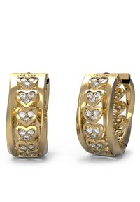 Guess Kolczyki JUBE0460 4JW Złoty. Materiał: metalowe. Kolor: złoty #1