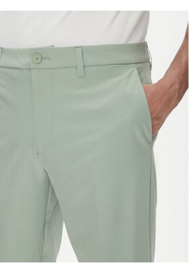 BOSS Szorty materiałowe S_Commuter_10.5 inch 50540337 Zielony Slim Fit. Kolor: zielony. Materiał: syntetyk