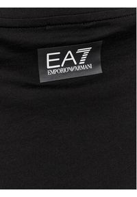 EA7 Emporio Armani T-Shirt 3DPT44 PJ02Z 1200 Czarny Regular Fit. Kolor: czarny. Materiał: bawełna