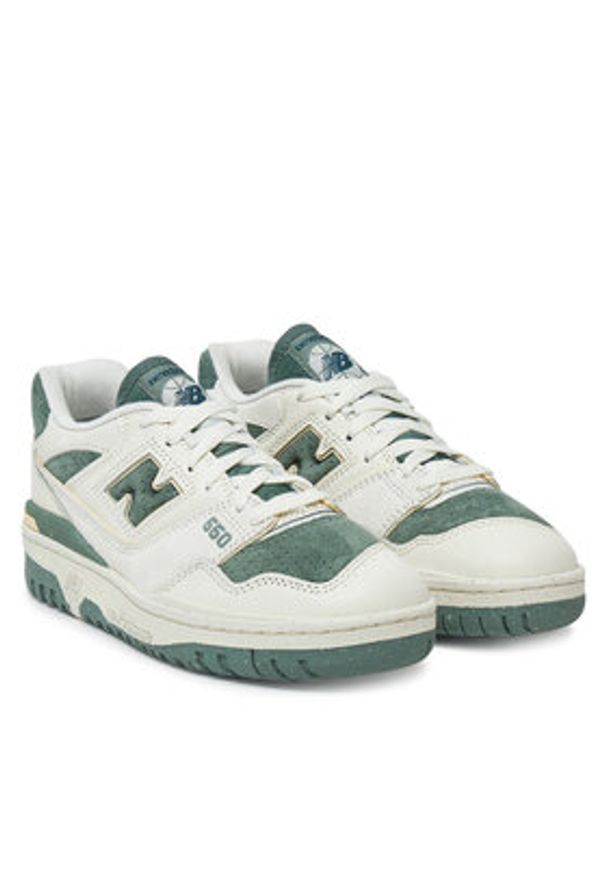 New Balance Sneakersy BBW550PE Beżowy. Kolor: beżowy. Materiał: skóra