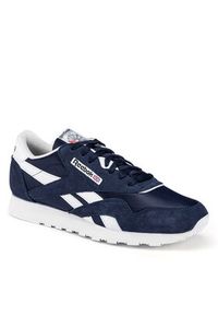 Reebok Sneakersy CLASSIC NYLON 100009276 Granatowy. Kolor: niebieski. Materiał: skóra, zamsz. Model: Reebok Classic, Reebok Nylon #7