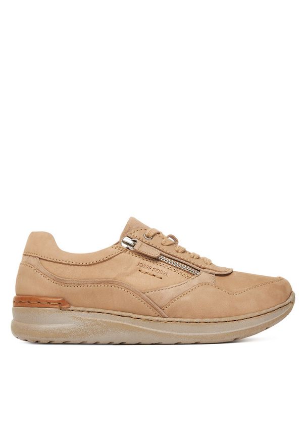 Sneakersy Josef Seibel. Kolor: beżowy