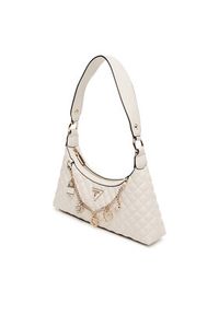 Guess Torebka Everlee HWEG86 79180 Écru. Kolor: kremowy. Materiał: skórzane #5