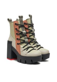 United Nude Botki Grip Explorer Mid 1088382754 Beżowy. Kolor: beżowy. Materiał: materiał