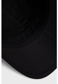Calvin Klein Jeans czapka bawełniana kolor czarny z aplikacją. Kolor: czarny. Materiał: bawełna. Wzór: aplikacja