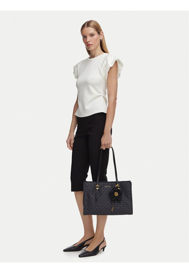 MICHAEL Michael Kors Torebka 30T6A6ZT8C Czarny. Kolor: czarny. Materiał: skórzane