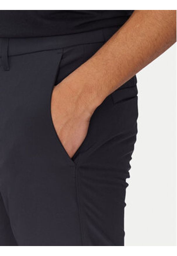 BOSS Spodnie materiałowe T_Commuter 50534303 Granatowy Slim Fit. Kolor: niebieski. Materiał: syntetyk