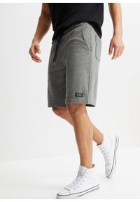 bonprix - Bermudy dresowe (2 pary). Kolor: niebieski. Materiał: dresówka #1