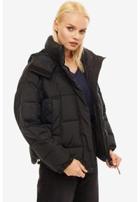 Lee - LEE PUFFER JACKET DAMSKA KURTKA ZIMOWA CIEPŁA BLACK L56VUM01. Sezon: zima