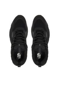 Plein Sport Sneakersy FAES USC0800 STE003N Czarny. Kolor: czarny. Materiał: materiał #3