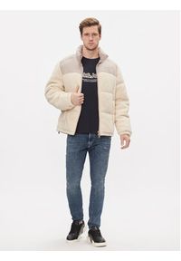 Jack & Jones Kurtka zimowa 12246685 Beżowy Regular Fit. Kolor: beżowy. Materiał: syntetyk. Sezon: zima