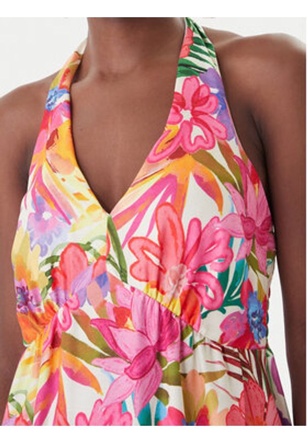 Morgan Sukienka letnia 261-RBRESIL Kolorowy Regular Fit. Materiał: syntetyk. Wzór: kolorowy. Sezon: lato