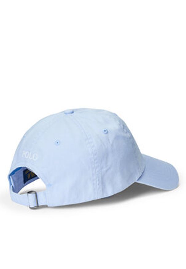 Polo Ralph Lauren Czapka z daszkiem 710667709082 Błękitny. Kolor: niebieski. Materiał: bawełna