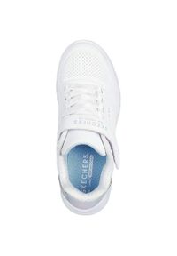 skechers - Adidasy Skechers Uno Lite 2.0 - Vivid, Dzieci. Kolor: biały. Materiał: skóra ekologiczna, materiał