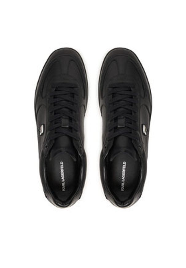 Karl Lagerfeld - KARL LAGERFELD Sneakersy Kandidate KL53830N Czarny. Kolor: czarny. Materiał: skóra