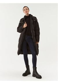 United Colors of Benetton - United Colors Of Benetton Kurtka puchowa 2JF8DN02U Czarny Regular Fit. Kolor: czarny. Materiał: syntetyk #6