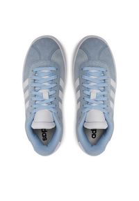 Adidas - adidas Sneakersy VL Court Bold JI1018 Niebieski. Kolor: niebieski. Materiał: zamsz, skóra