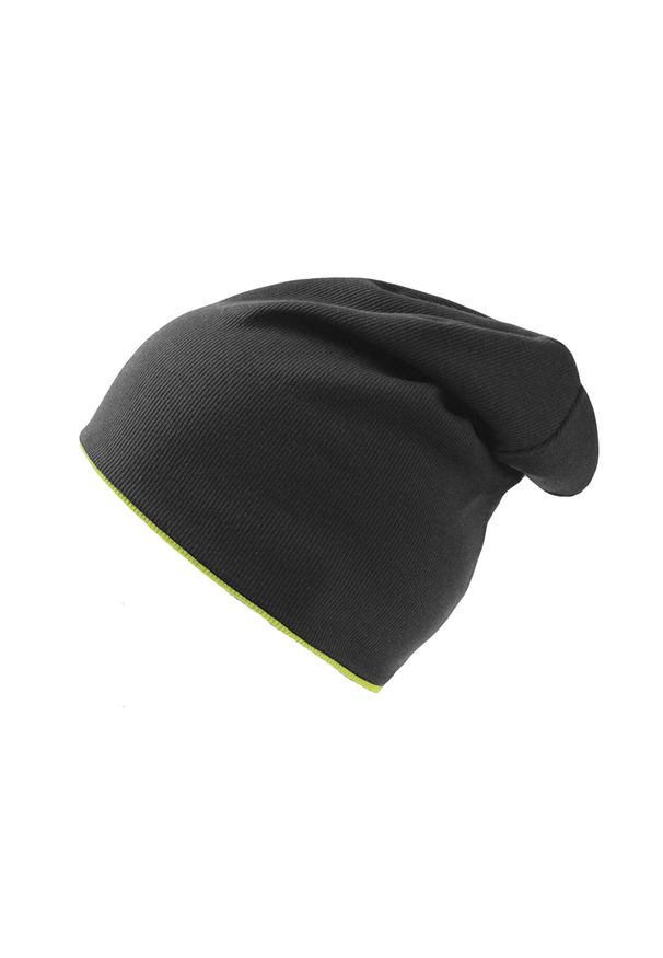 ATLANTIS - Czapka Extreme Reversible Jersey Slouch. Kolor: czarny, zielony, wielokolorowy. Materiał: jersey. Sezon: zima
