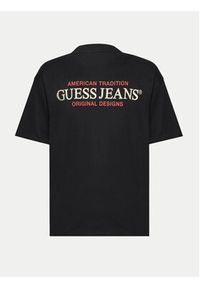 Guess Jeans T-Shirt M4BI75 K8FQ4 Czarny Oversize. Kolor: czarny. Materiał: bawełna #3