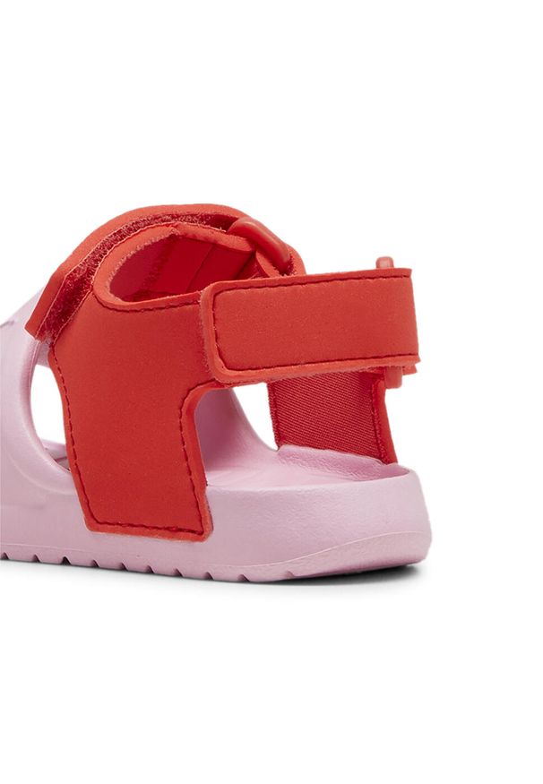 Puma - Sandały Divecat v2 Injex dla małych dzieci PUMA Pink Lilac Active Red. Kolor: czerwony, różowy, wielokolorowy. Wzór: kolorowy