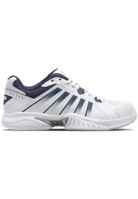 Buty do tenisa K-Swiss Receiver V Omni. Kolor: wielokolorowy, szary, biały. Sport: tenis #1
