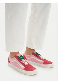 Vans Tenisówki Old Skool VN000EDYFO91 Różowy. Kolor: różowy. Materiał: skóra, zamsz #3