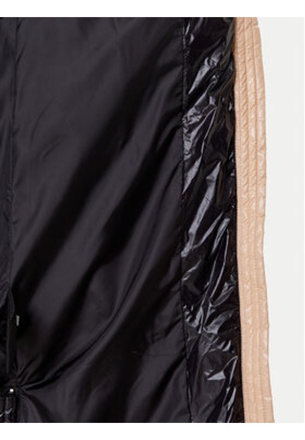 ViCOLO Płaszcz zimowy TS0025 Czarny Regular Fit. Kolor: czarny. Materiał: syntetyk. Sezon: zima